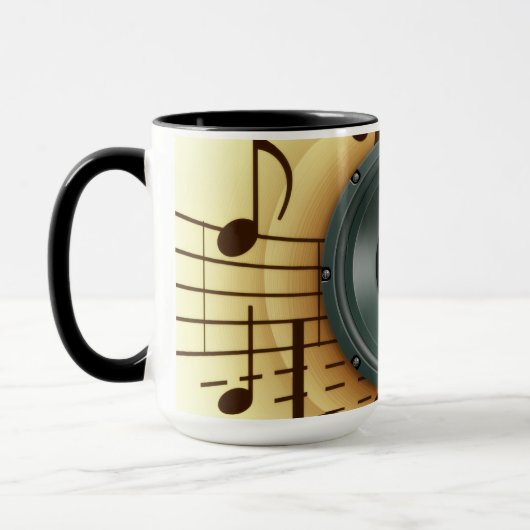 Vintage Professional DJs Speaker マグカップ (左)