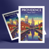 Vintage Providence Rhode Island ポストカード