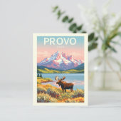 Vintage Provo Utah ポストカード (スタンド正面)