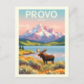 Vintage Provo Utah ポストカード (正面)