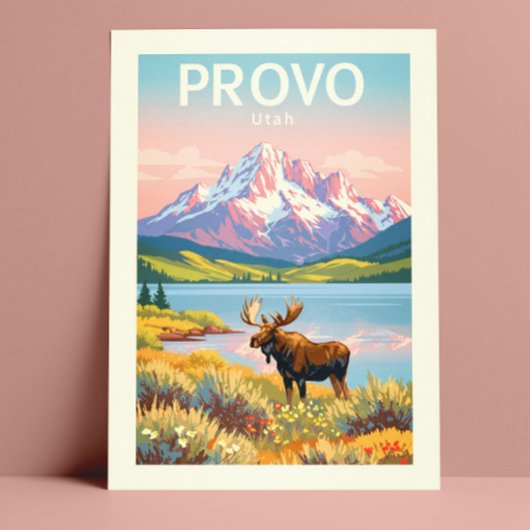 Vintage Provo Utah ポストカード