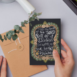 Vintage Psalm 90:17 Congratulations for Staff シーズンカード