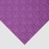 Vintage Purple Damask Pattern 薄葉紙 (詳細)