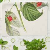 Vintage Purple Raspberry キッチンタオル (折り畳み)