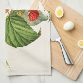 Vintage Purple Raspberry キッチンタオル (四つ折り)