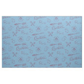 Vintage QUIDDITCH™ Sketch Pattern ファブリック (ファットクウォーター)