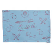 Vintage QUIDDITCH™ Sketch Pattern 枕カバー (正面)