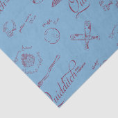 Vintage QUIDDITCH™ Sketch Pattern 薄葉紙 (詳細)