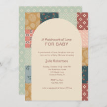 Vintage Quilt Baby Shower