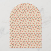 Vintage Quilt Baby Shower 招待状 (裏面)