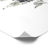 Vintage  rabbit  family  ポスター (角)