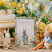 Vintage Rabbit Garden Easter シーズンカード