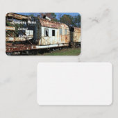 Vintage Rail Cars Business Card 名刺 (正面/裏面)