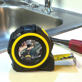 Vintage Rally Car Tape Measure メジャー