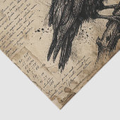 Vintage Raven Dark Academia Decoupage 薄葉紙 (詳細)