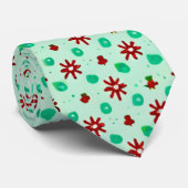 Vintage Red and Green ネクタイ (ロール)