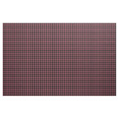Vintage Red & Black Plaid Gingham ファブリック (ヤード)