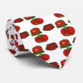 Vintage Red Ripe Tomatoes Food, Fruits, Vegetables ネクタイ (ロール)