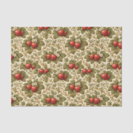 Vintage Red Strawberries 薄葉紙