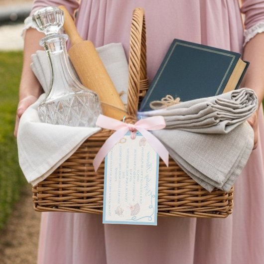 Vintage regency  Bridal Display Shower enclosure ギフトタグ