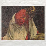 Vintage Religion Jesus Christ Garden of Gethsemane ジグソーパズル<br><div class="desc">Vintage illustration religious design featuring Jesus Christ in Gethsemane. Gethsemane is a garden at the foot of the Mount of Olives in Jerusalem,  most famous as the place where Jesus and his disciples prayed the night before Jesus's crucifixion.</div>