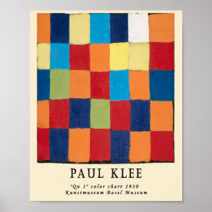 Vintage Remixed Paul Klee Abstract Art Bauhaus ポスター