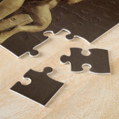 Vintage Renaissance Statue Bacchus by Michelangelo ジグソーパズル (側面)