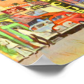 Vintage Reno Nevada ポスター (角)