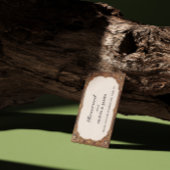 Vintage Reserved Seating Card 名刺