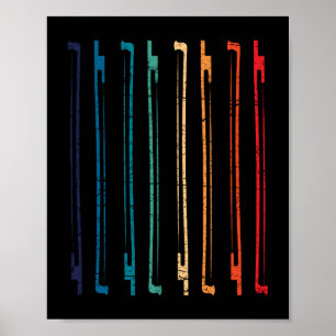 Vintage Retro 70s Orchestra For String Player ポスター