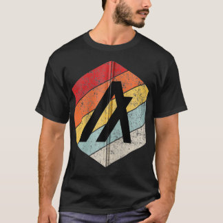 Vintage Retro Algorand Crypto Zip Tシャツ