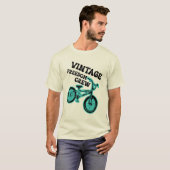 Vintage Retro BMX Nostalgia T-Shirt Tシャツ (正面フル)
