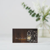 Vintage/Retro camera 名刺 (スタンド正面)
