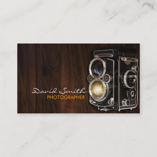 Vintage/Retro camera 名刺 (正面)