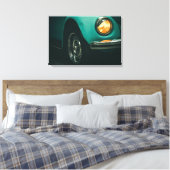 Vintage, retro car front image on canvas キャンバスプリント (インサイチュ (寝室))