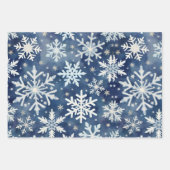 Vintage Retro Christmas Wrapping Paper ラッピングペーパーシート (正面2)