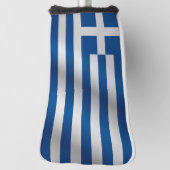 Vintage retro Flag of Greece ゴルフヘッドカバー (回転90)