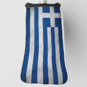 Vintage retro Flag of Greece ゴルフヘッドカバー (回転90)