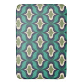 Vintage Retro Green バスマット (正面縦)