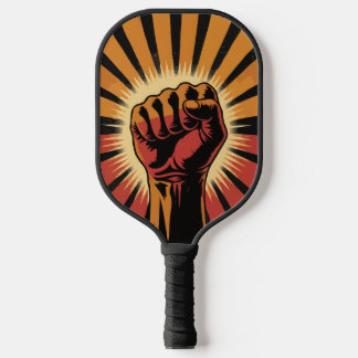 Vintage Retro Hand  ピックルボールラケット