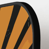 Vintage Retro Hand  ピックルボールラケット (左詳細)