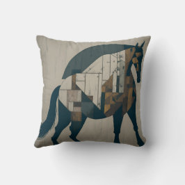 vintage retro horse クッション
