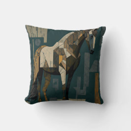 vintage retro horse クッション