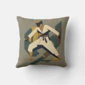 vintage retro karate クッション (裏面)