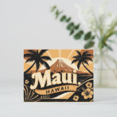 Vintage & Retro of Maui, Hawaii ポストカード (スタンド正面)