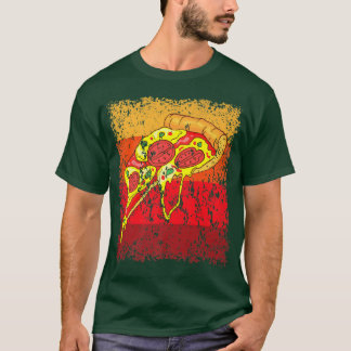 Vintage Retro Pizza 1832  Tシャツ