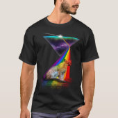 Vintage Retro Prism Lynx Tシャツ (正面)