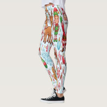 Vintage Retro Red Candy Cane Wonderland Christmas