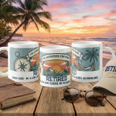 Vintage Retro Retirement Adventure コーヒーマグカップ