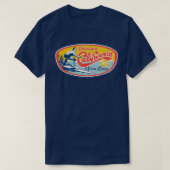 Vintage Retro Surf Style Ucsd Tシャツ (デザイン正面)